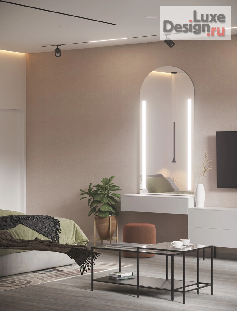 Дизайн интерьера трехкомнатной квартиры "Квартира в ЖК Новый Невский " (фото 7)