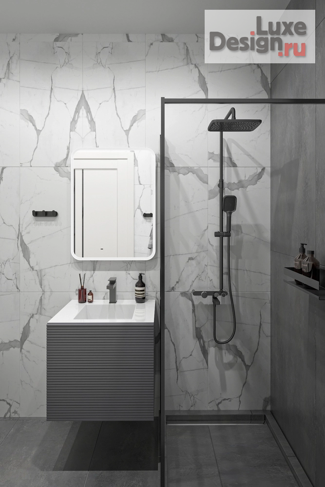 Дизайн интерьера однокомнатной квартиры "Студия Сестрорецк" (фото 1)