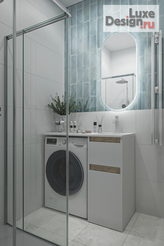 Дизайн интерьера однокомнатной квартиры "Студия Сочи" (фото 1)