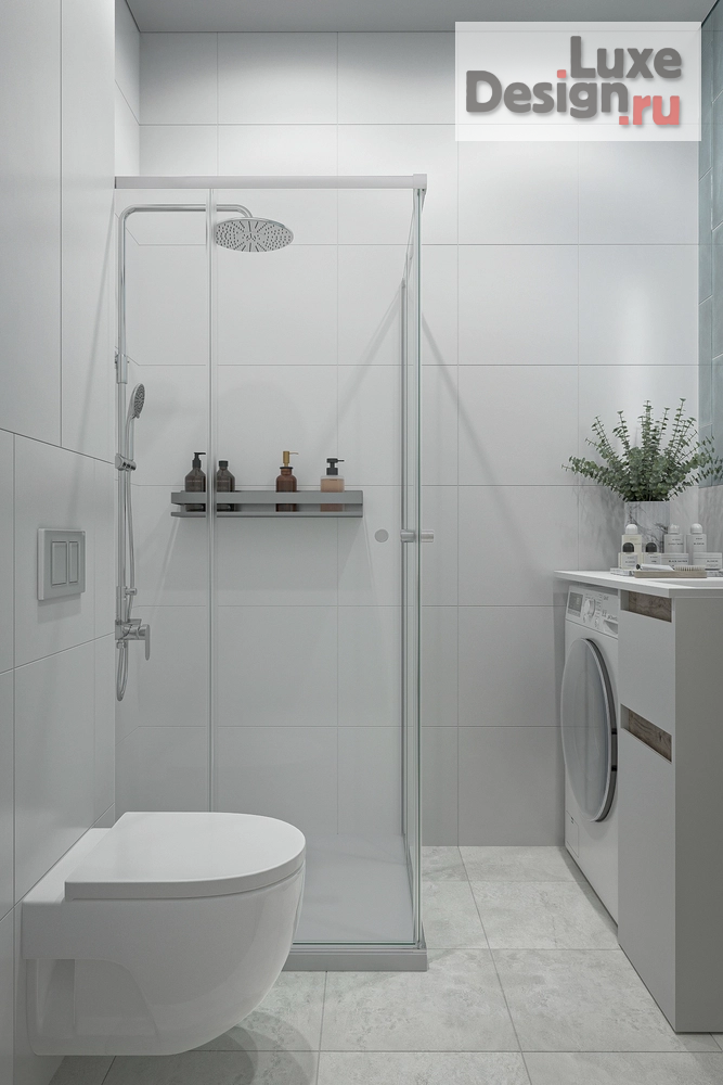 Дизайн интерьера однокомнатной квартиры "Студия Сочи" (фото 2)