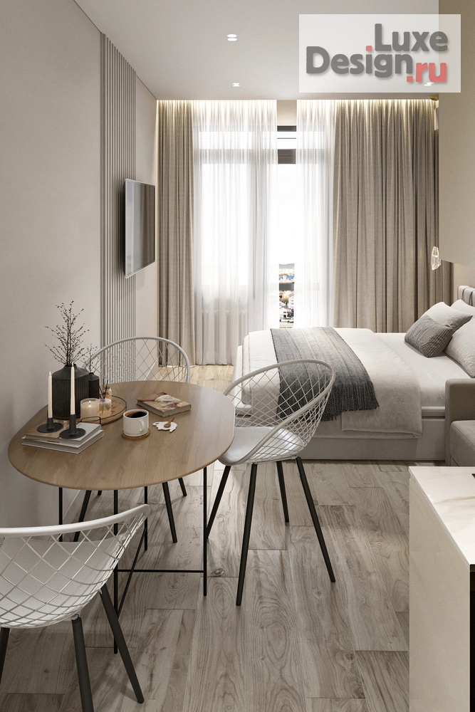 Дизайн интерьера однокомнатной квартиры "Студия Сочи" (фото 7)