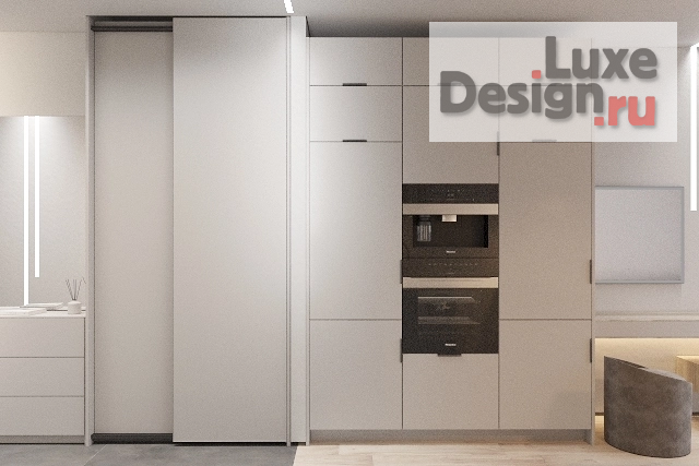 Дизайн интерьера однокомнатной квартиры "Студия Сестрорецк" (фото 2)