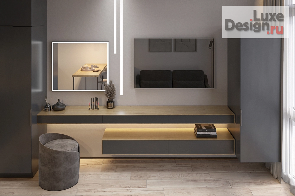 Дизайн интерьера однокомнатной квартиры "Студия Сестрорецк" (фото 7)