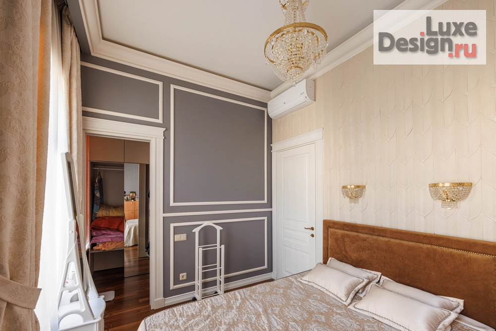 Дизайн интерьера квартиры "Проект квартиры в  неоклассике." (фото 3)