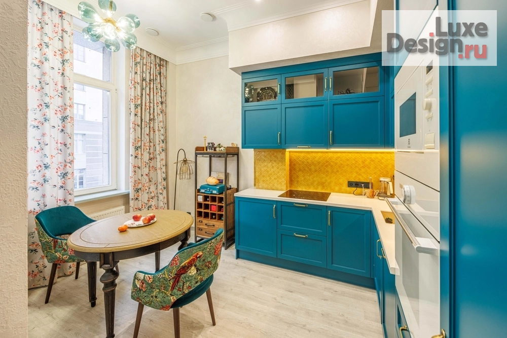 Дизайн интерьера квартиры "Квартира для попугая в ЖК "Новая история"" (фото 1)