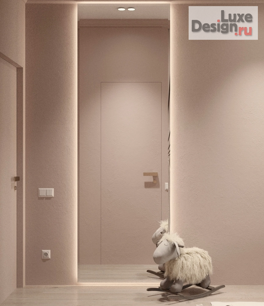 Дизайн интерьера трехкомнатной квартиры ""Акварельные сны" - дизайн-проект трехкомнатной квартиры в Москве " (фото 12)