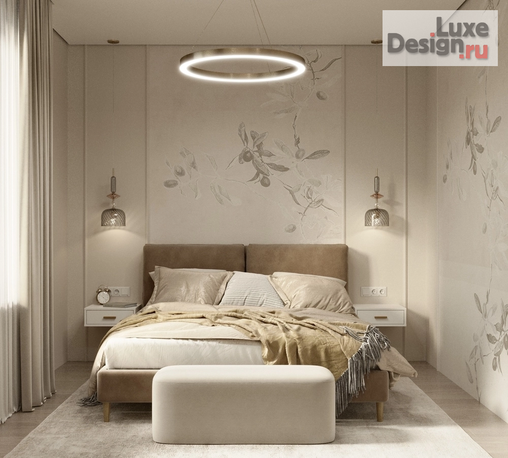 Дизайн интерьера частного дома ""Бархатный беж" - дизайн-проект первого этажа частного дома " (фото 13)