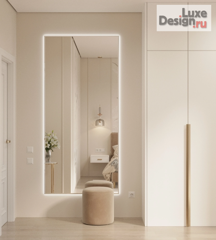 Дизайн интерьера частного дома ""Бархатный беж" - дизайн-проект первого этажа частного дома " (фото 3)