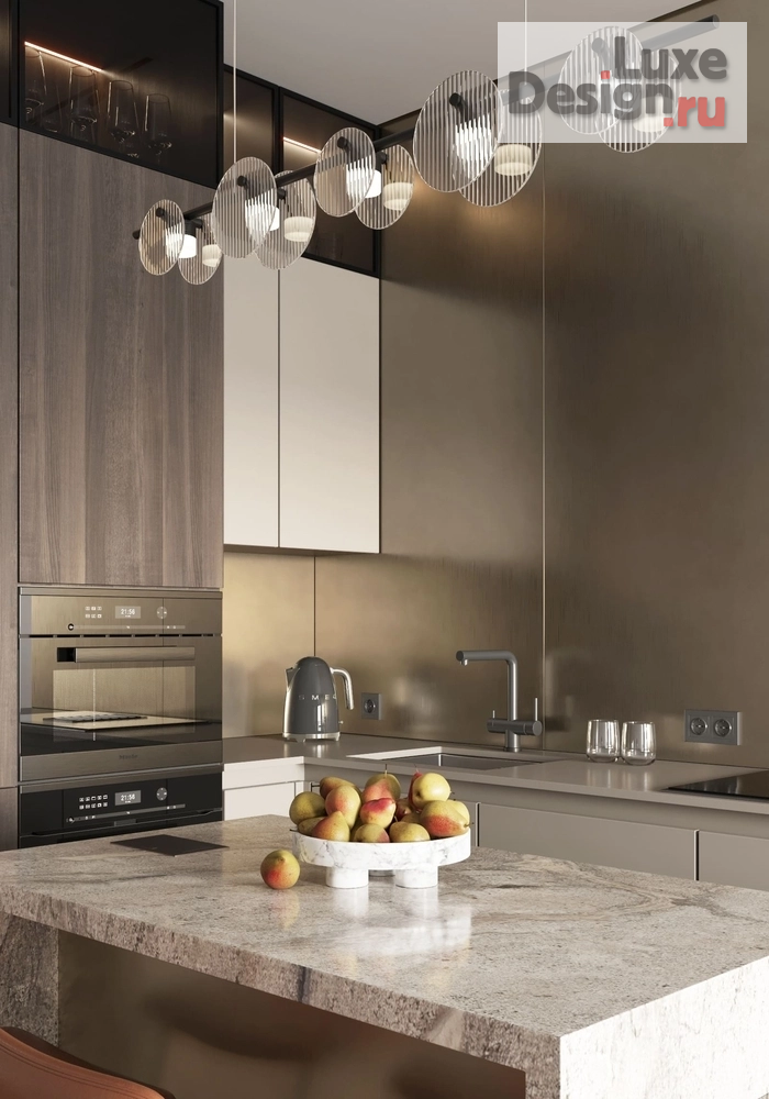 Дизайн интерьера двухкомнатной квартиры "ЖК NEVA HAUS" (фото 3)