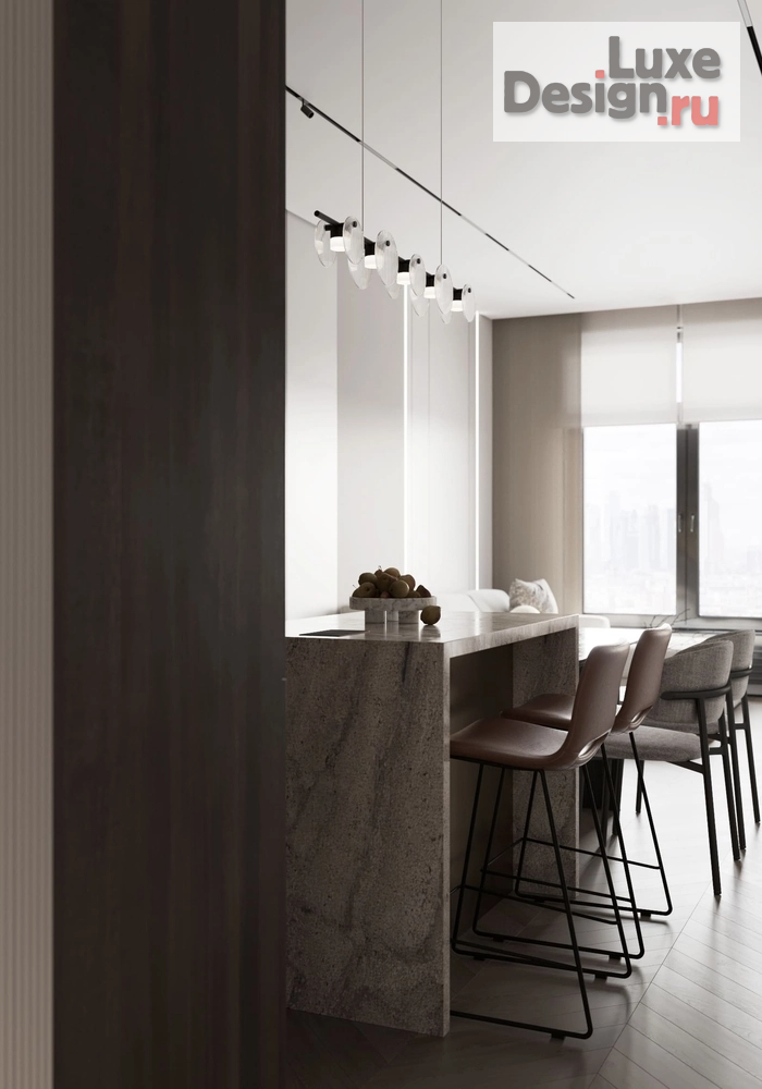 Дизайн интерьера двухкомнатной квартиры "ЖК NEVA HAUS" (фото 6)