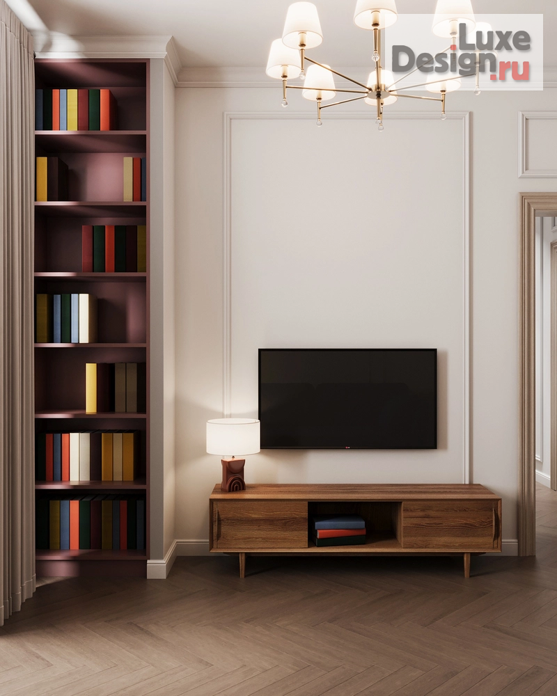 Дизайн интерьера трехкомнатной квартиры "ЖК Ilona" (фото 3)