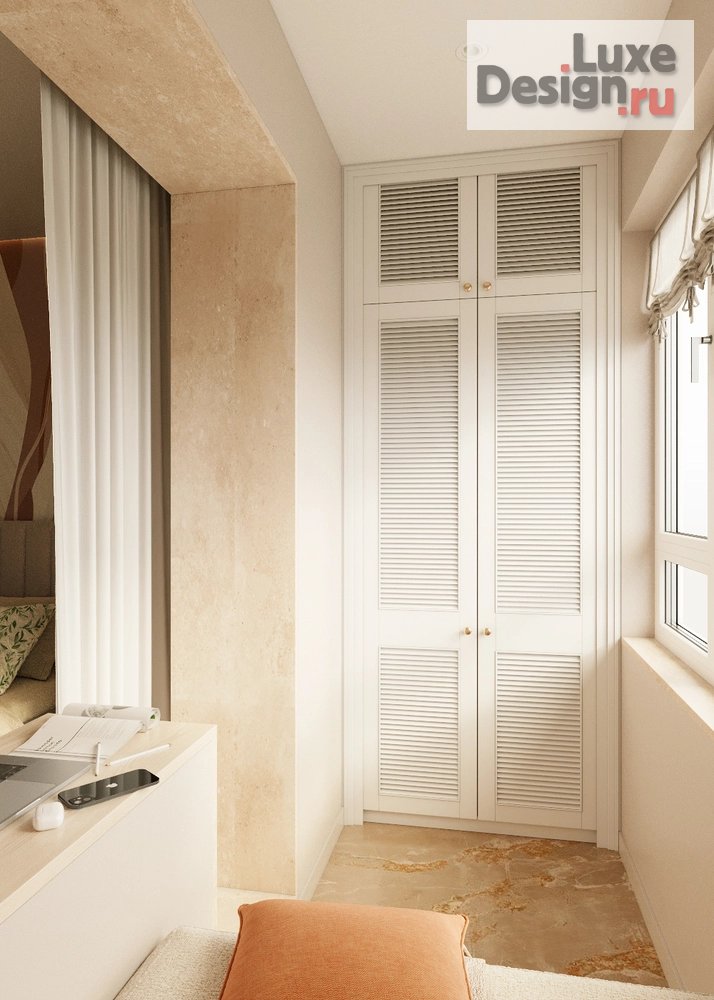 Дизайн интерьера однокомнатной квартиры "Нежная квартира на Арцеуловской аллее" (фото 20)