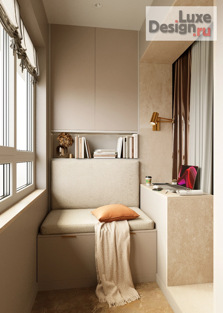 Дизайн интерьера однокомнатной квартиры "Нежная квартира на Арцеуловской аллее" (фото 19)