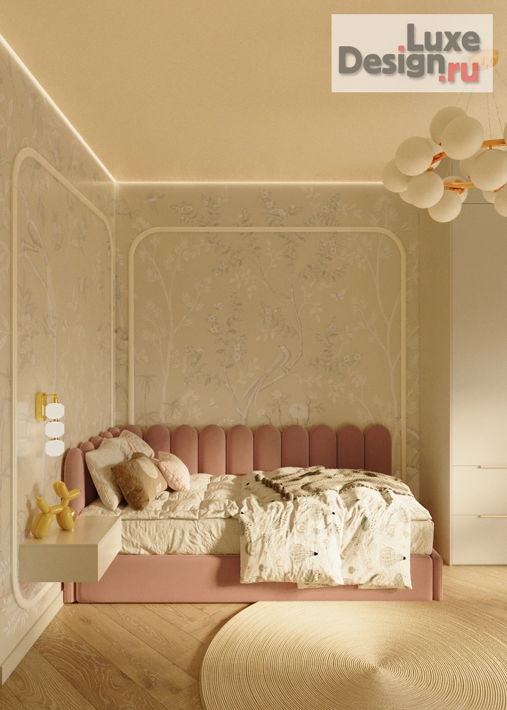 Дизайн интерьера трехкомнатной квартиры "Квартира в спокойных тонах для семьи в Кудрово" (фото 27)