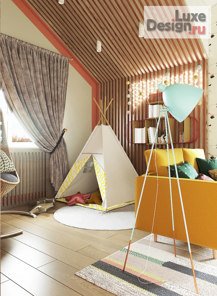 Дизайн интерьера частного дома "Яркий коттедж во Всеволожске" (фото 39)