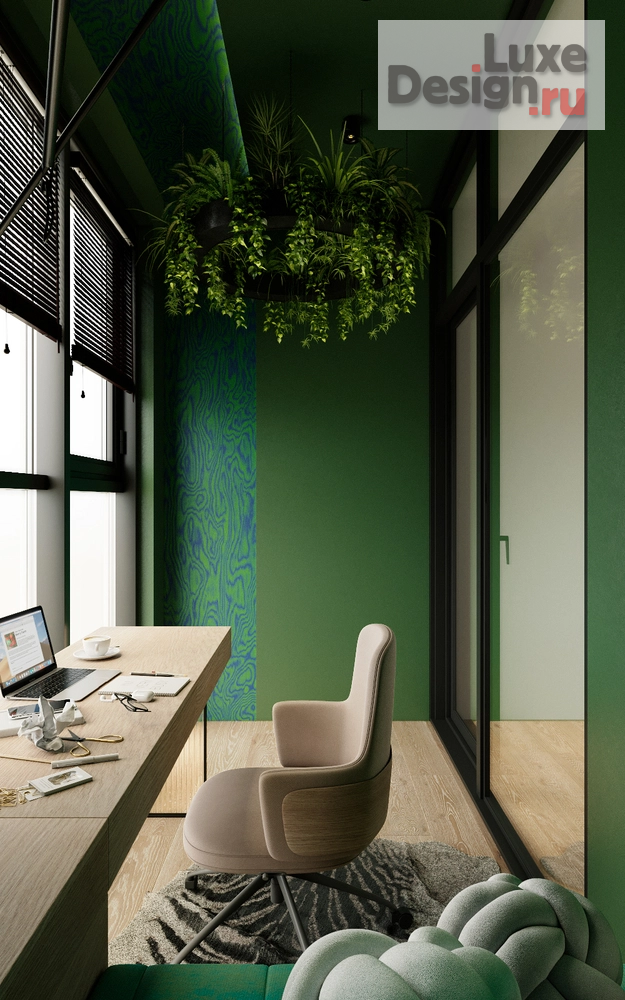 Дизайн интерьера однокомнатной квартиры "Яркая квартира для молодой пары" (фото 13)