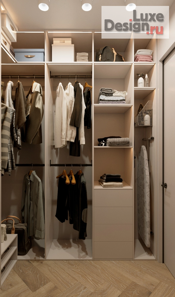 Дизайн интерьера трехкомнатной квартиры "Квартира в спокойных тонах для семьи в Кудрово" (фото 18)