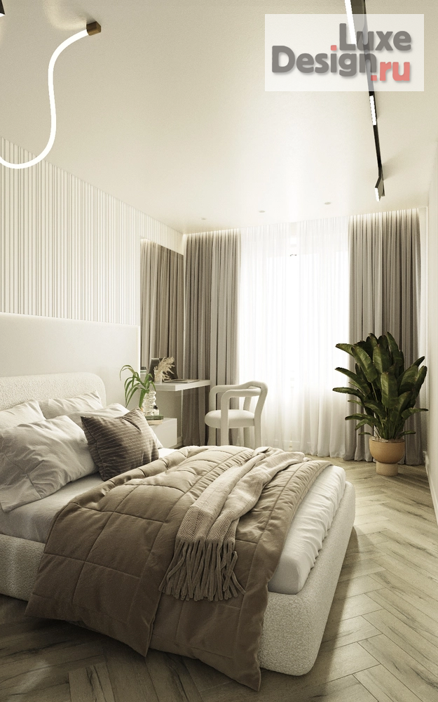 Дизайн интерьера однокомнатной квартиры "Воздушная квартира на Новоизмайловском" (фото 20)