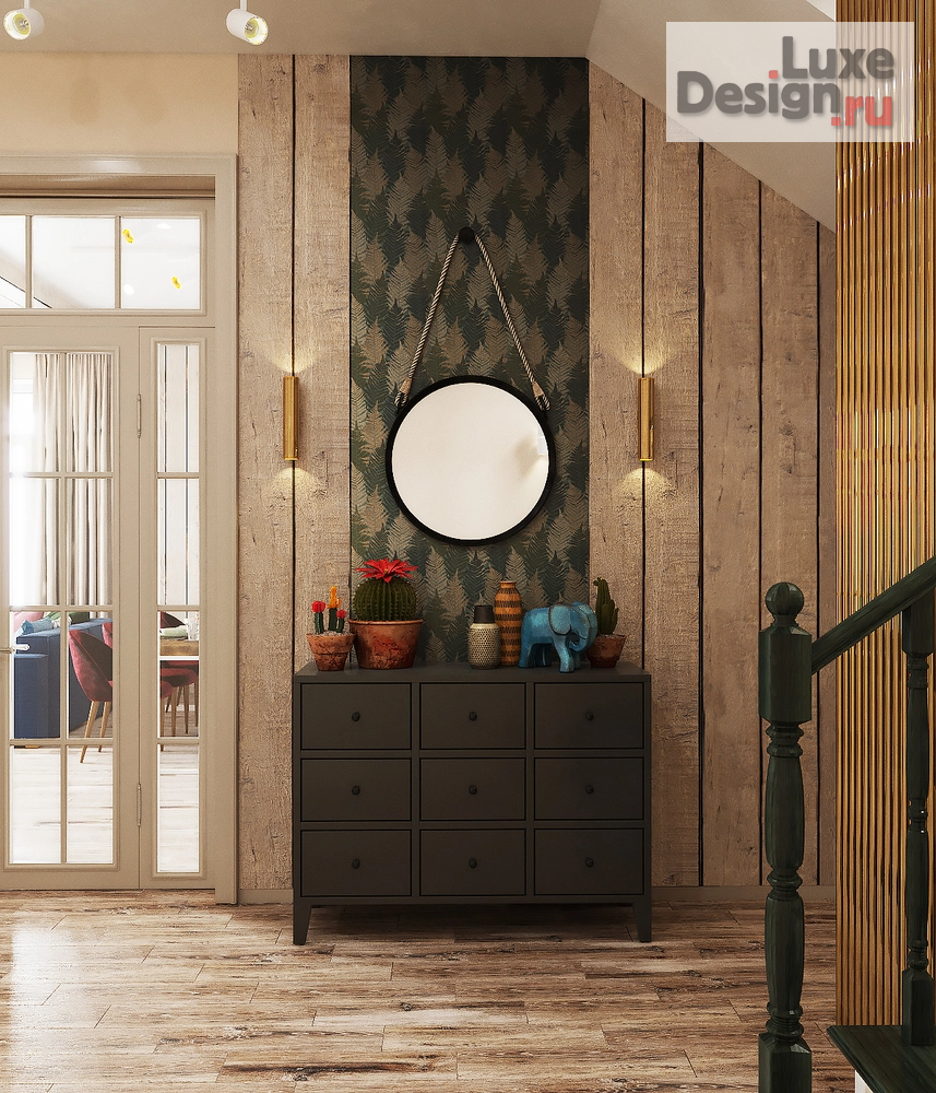 Дизайн интерьера частного дома "Яркий коттедж во Всеволожске" (фото 5)