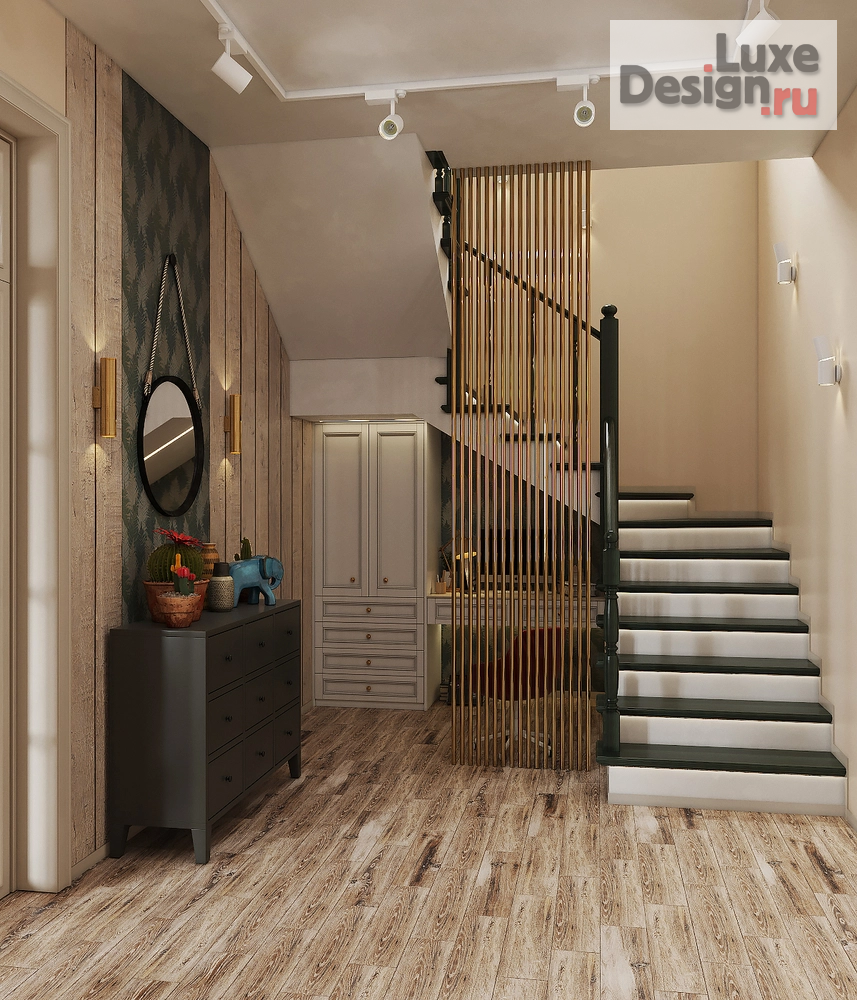 Дизайн интерьера частного дома "Яркий коттедж во Всеволожске" (фото 6)