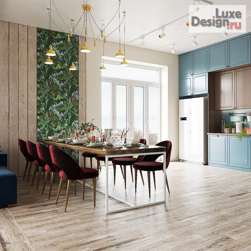 Дизайн интерьера частного дома "Яркий коттедж во Всеволожске" (фото 19)