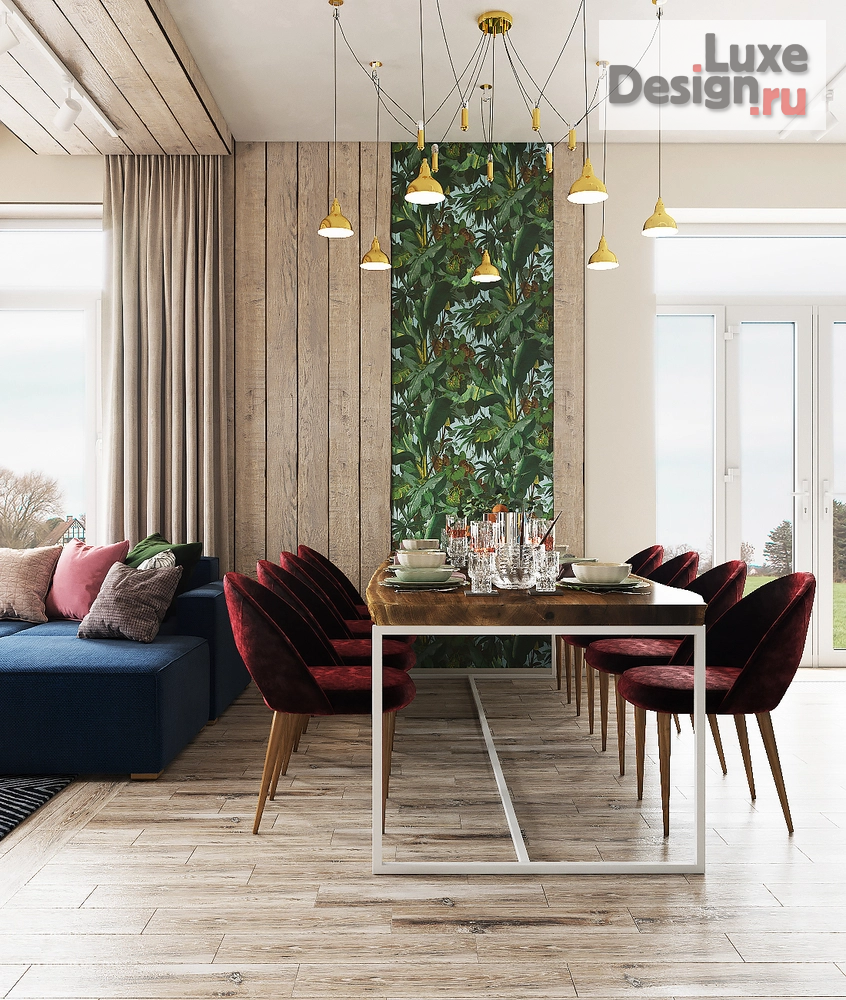 Дизайн интерьера частного дома "Яркий коттедж во Всеволожске" (фото 21)