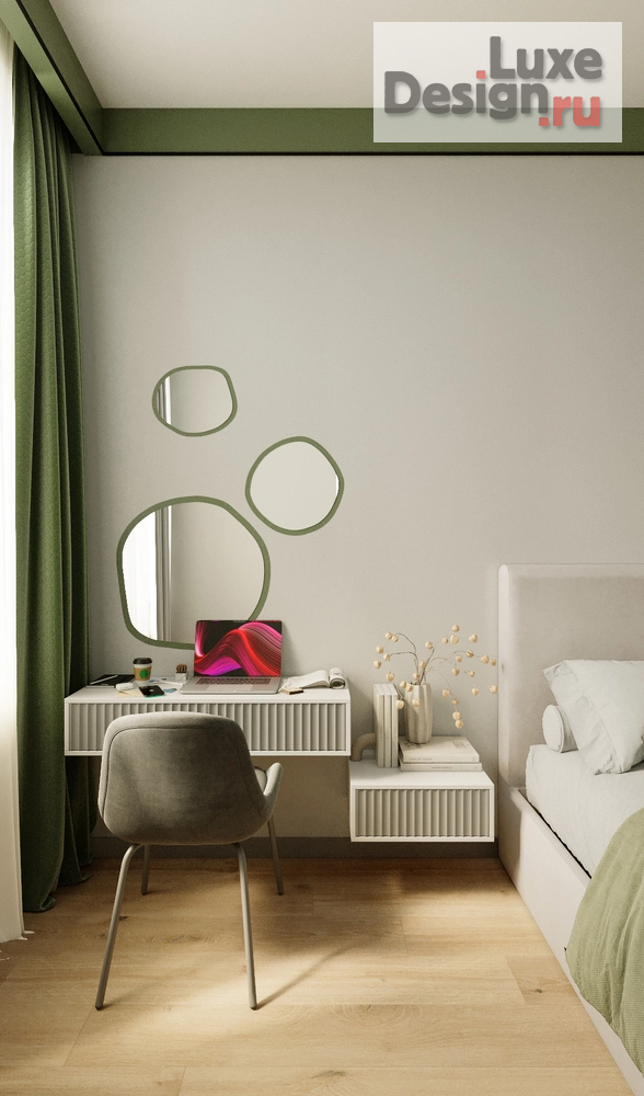 Дизайн интерьера квартиры студии "Арендная студия под сдачу" (фото 1)