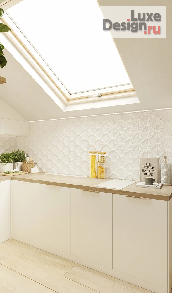 Дизайн интерьера апартаментов "Двухуровневые апартаменты на Обводном канале" (фото 5)