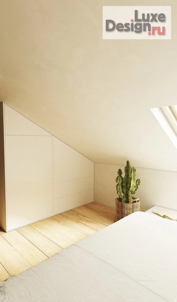 Дизайн интерьера апартаментов "Двухуровневые апартаменты на Обводном канале" (фото 13)