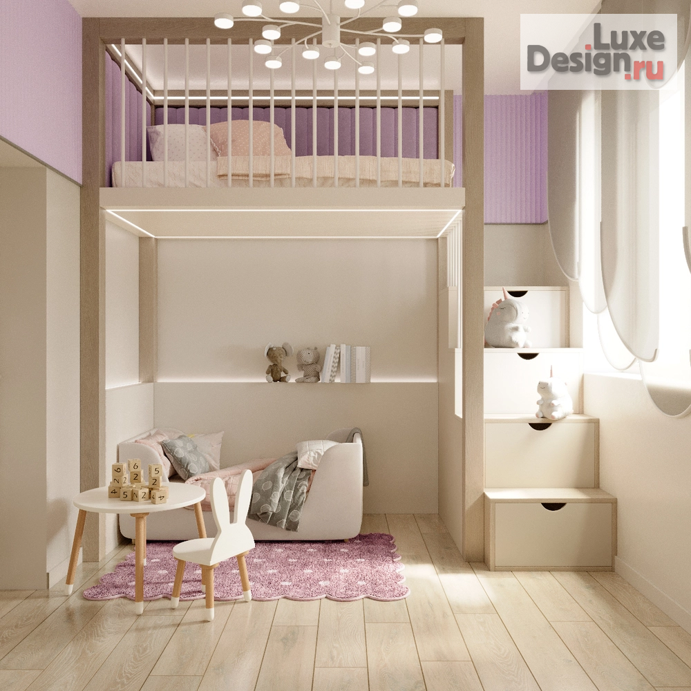 Дизайн интерьера загородного дома "Коттедж в Новосибирске для семьи с 3 детьми" (фото 1)