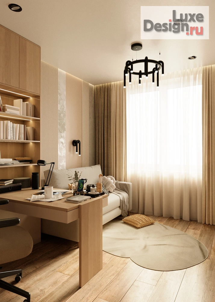 Дизайн интерьера трехкомнатной квартиры "Трехкомнатная квартира в Санкт-Петербурге" (фото 15)