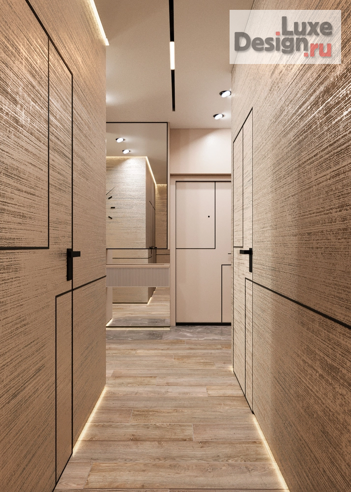 Дизайн интерьера трехкомнатной квартиры "Трехкомнатная квартира в Санкт-Петербурге" (фото 2)