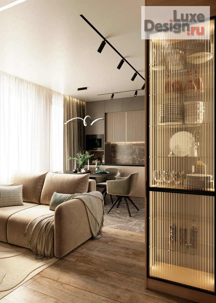 Дизайн интерьера трехкомнатной квартиры "Трехкомнатная квартира в Санкт-Петербурге" (фото 8)