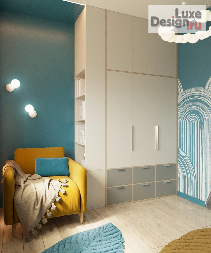 Дизайн интерьера загородного дома "Коттедж в Новосибирске для семьи с 3 детьми" (фото 24)