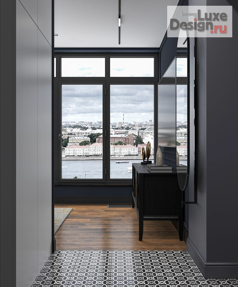 Дизайн интерьера трехкомнатной квартиры "ЖК «ЭТАЛОН НА НЕВЕ», САНКТ-ПЕТЕРБУРГ" (фото 6)