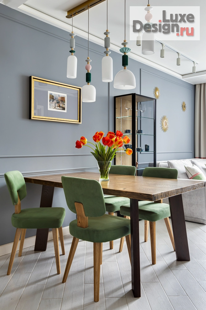 Дизайн интерьера четырехкомнатной квартиры "ПЕРЕДЕЛКА В ПЕРЕДЕЛКИНО" (фото 2)