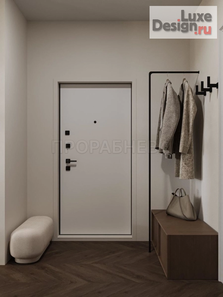 Дизайн интерьера двухкомнатной квартиры "Интерьер в стиле Джапанди" (фото 4)