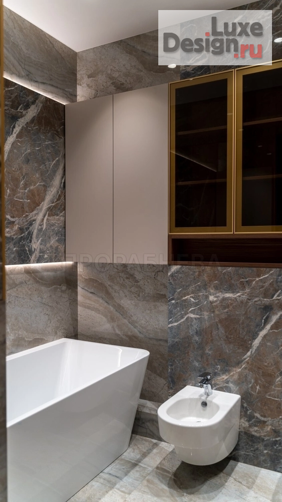 Дизайн интерьера трехкомнатной квартиры "Дизайнерский ремонт с премиальным подходом" (фото 13)