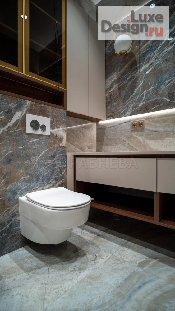 Дизайн интерьера трехкомнатной квартиры "Дизайнерский ремонт с премиальным подходом" (фото 14)