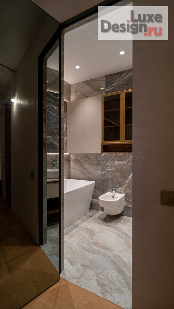 Дизайн интерьера трехкомнатной квартиры "Дизайнерский ремонт с премиальным подходом" (фото 15)