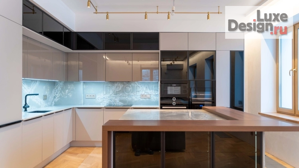 Дизайн интерьера трехкомнатной квартиры "Дизайнерский ремонт с премиальным подходом" (фото 2)