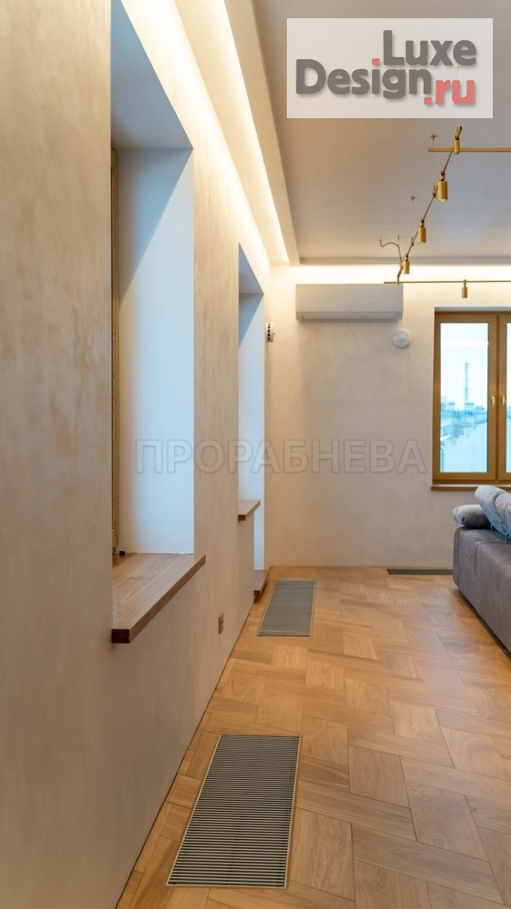 Дизайн интерьера трехкомнатной квартиры "Дизайнерский ремонт с премиальным подходом" (фото 5)