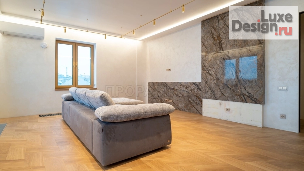 Дизайн интерьера трехкомнатной квартиры "Дизайнерский ремонт с премиальным подходом" (фото 4)