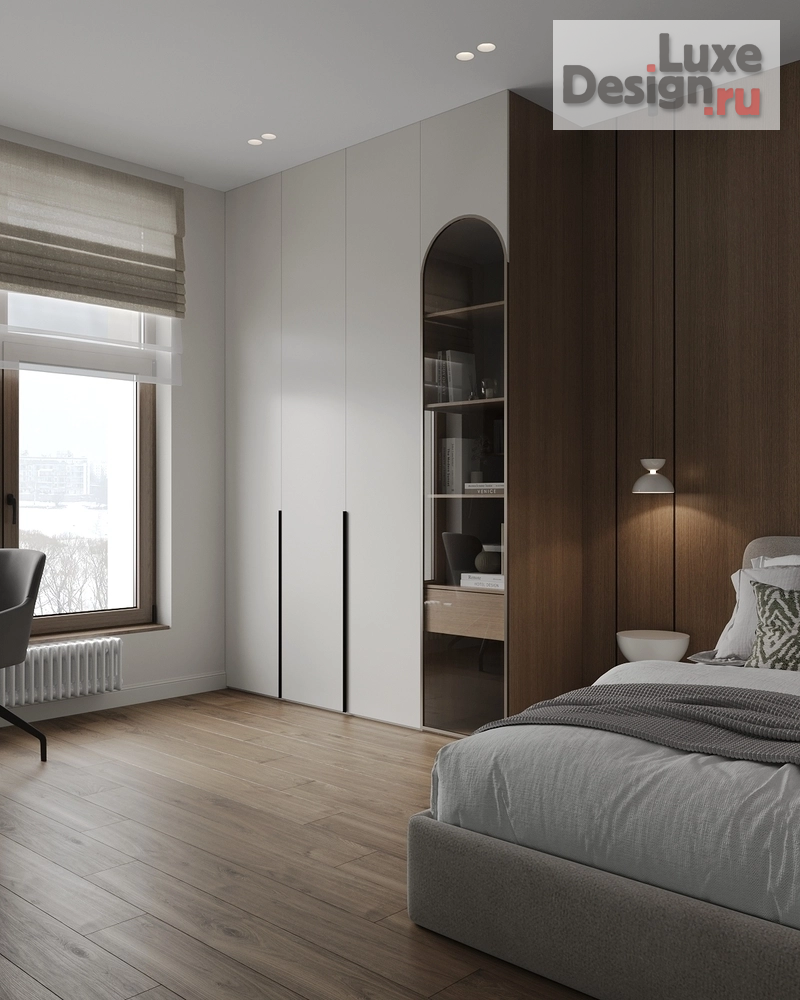 Дизайн интерьера двухкомнатной квартиры "ЖК Амо" (фото 6)