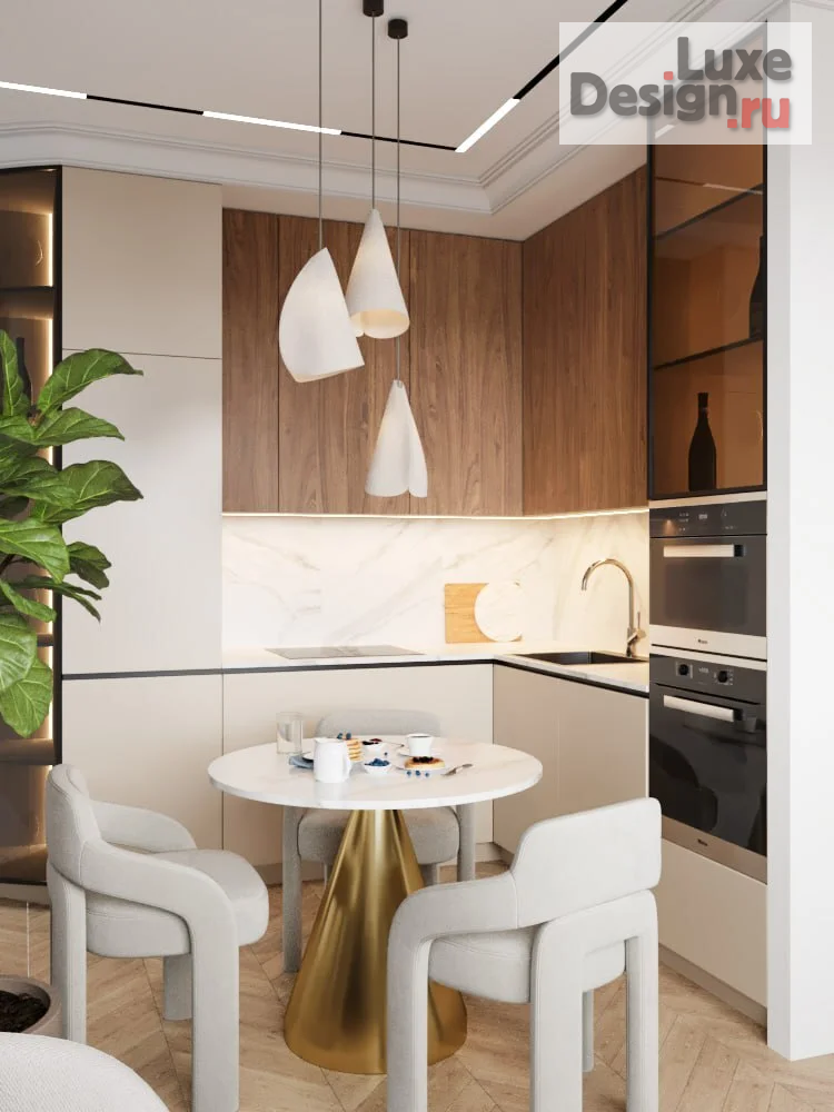 Дизайн интерьера двухкомнатной квартиры "Квартира в г. Москва" (фото 1)