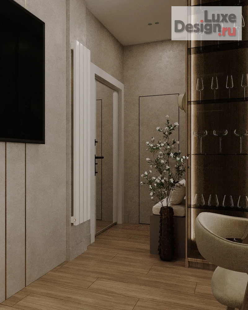 Дизайн интерьера двухкомнатной квартиры "Квартира в Италии" (фото 10)