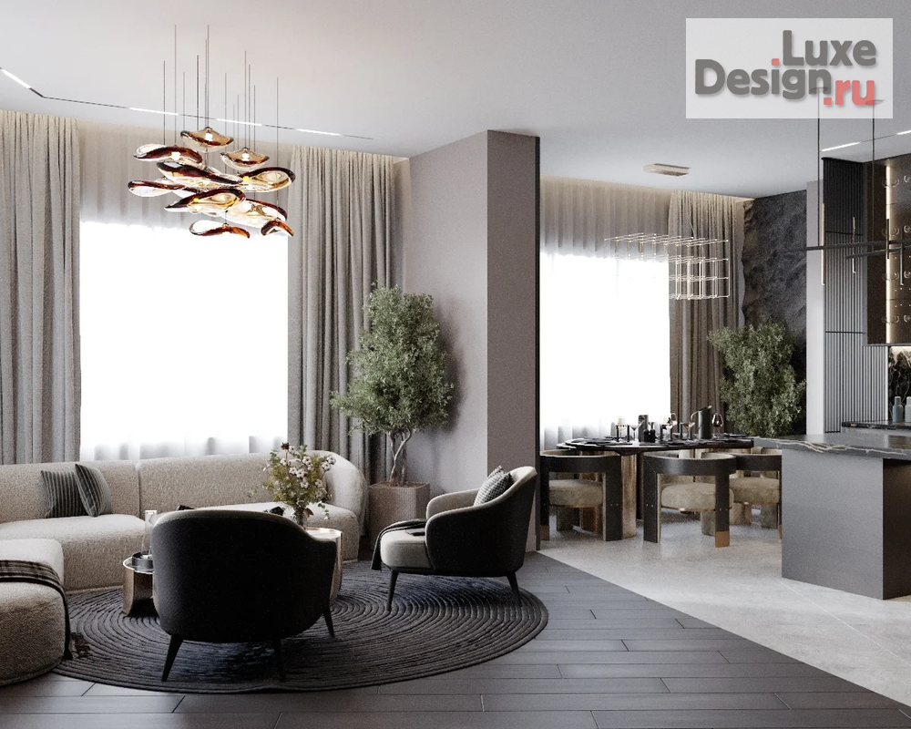 Дизайн интерьера двухкомнатной квартиры "Квартира в г. Москва" (фото 14)