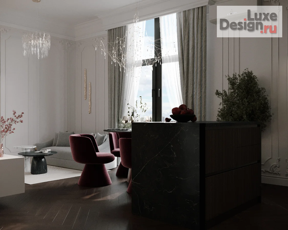 Дизайн интерьера двухкомнатной квартиры "Квартира в г. Санкт-Петербург" (фото 16)