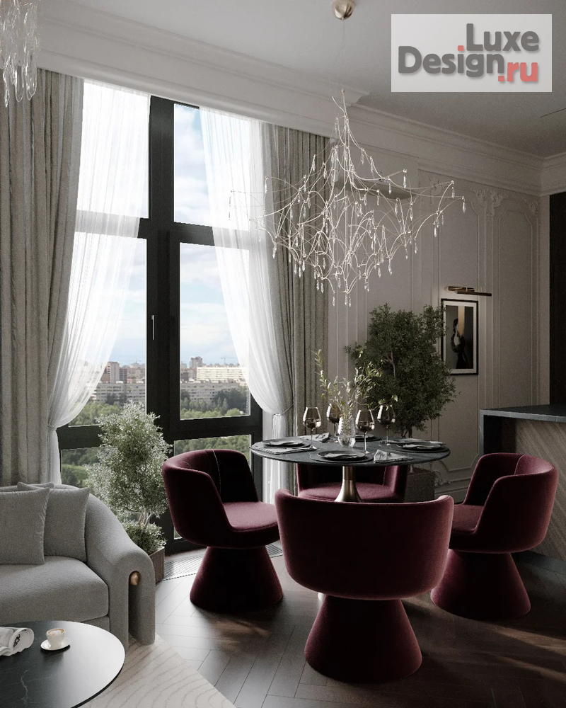 Дизайн интерьера двухкомнатной квартиры "Квартира в г. Санкт-Петербург" (фото 17)