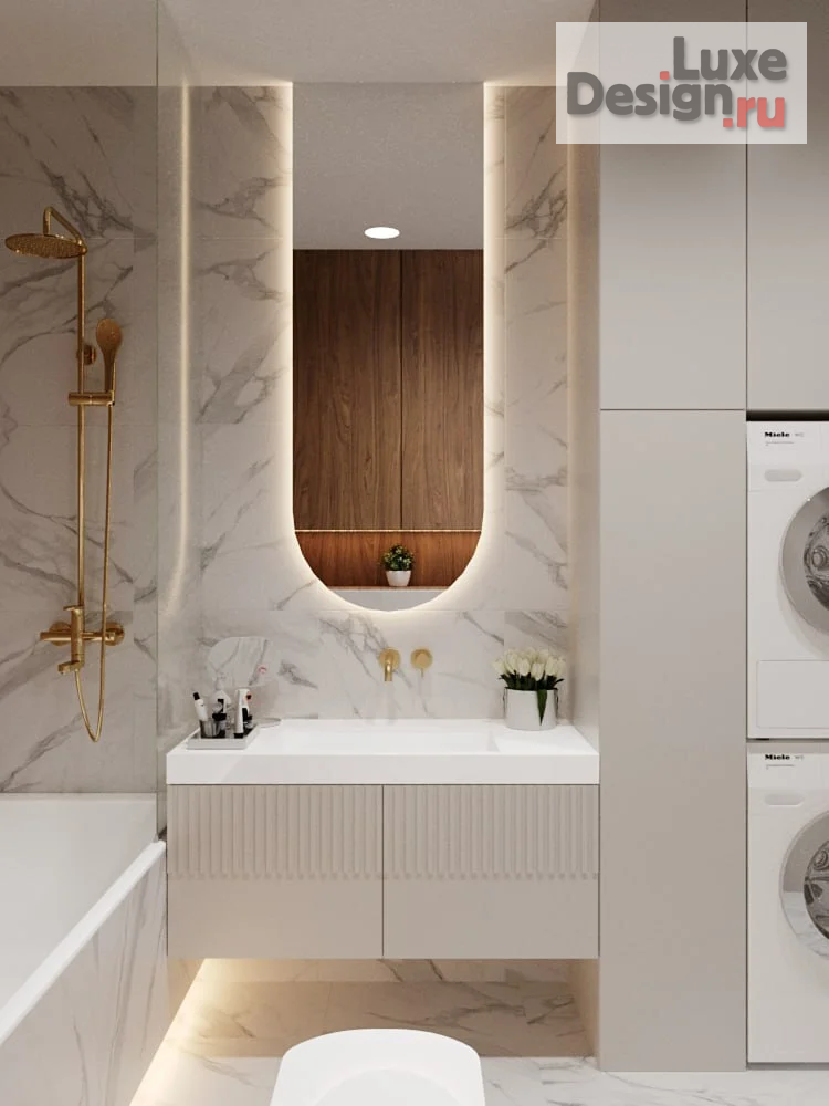 Дизайн интерьера двухкомнатной квартиры "Квартира в г. Москва" (фото 19)